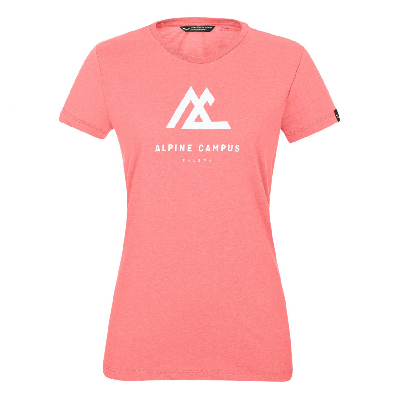 Salewa Women's Frames Dry Short Sleeve T-Shirts Pink WNX-450876